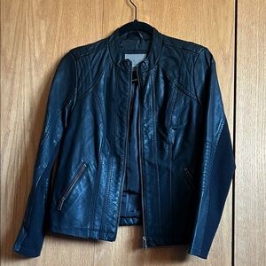 Maurices Black Faux Leather Jacket